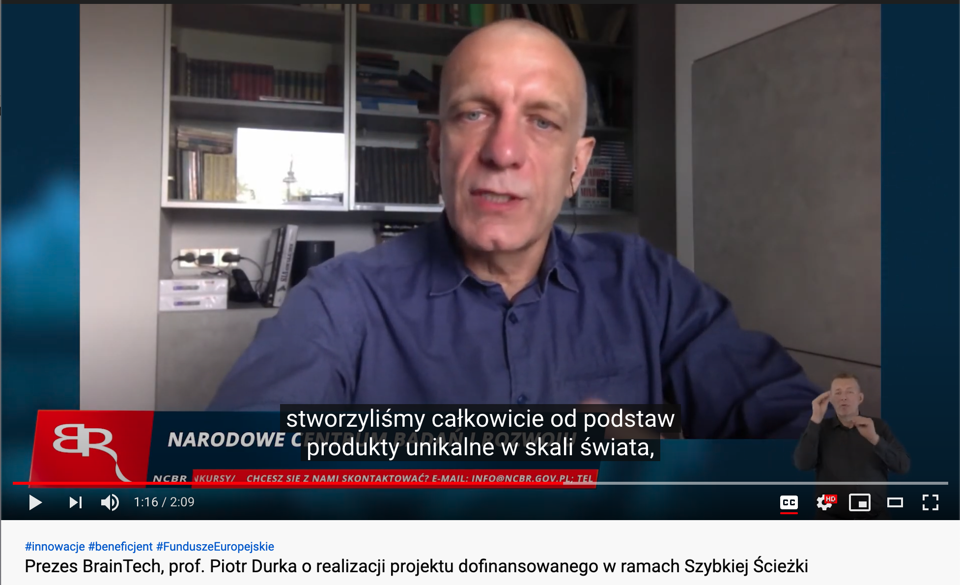 O projektach dla NCBiR